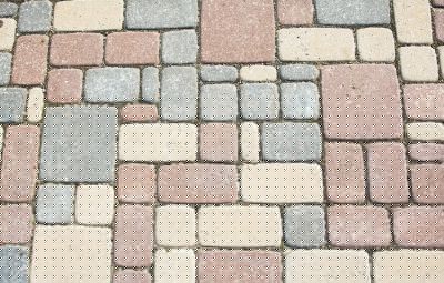 Colored Paving