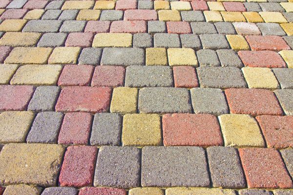 Colored Concrete Installation in Carmel